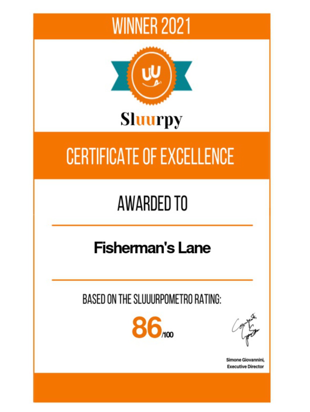 Sluurpy Award Sluurpy Award